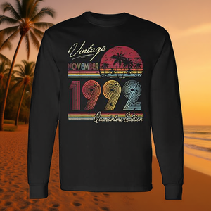 T-shirt vintage à manches longues, édition quarantaine, novembre 1992 - Product Image 3