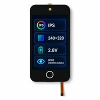 Módulo de Pantalla Táctil LCD TFT BOE de 2.8 Pulgadas, 240x320 IPS, Vista Completa, Automatización del Hogar, HMI, Controlador IC ST7789P3, 230cd/m