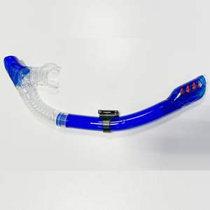 Unisex tam kuru silikon şnorkel yetişkin yüzme ve dalış spor ekipmanı sınır ötesi kaynağı - Product Image 4