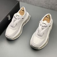 Chaussures de sport décontractées pour hommes, style européen 2026, respirantes, à semelle épaisse, baskets 'Dad' avec coussin d'air, à enfiler, tendance automne
