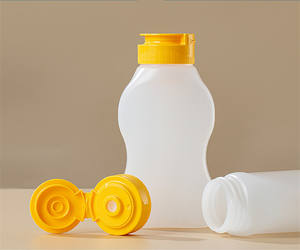 Botella <span class=keywords><strong>de</strong></span> Plástico HDPE <span class=keywords><strong>para</strong></span> <span class=keywords><strong>Miel</strong></span>, Salsa Picante, Chili, Ketchup, Mostaza, Mayonesa, Contenedor <span class=keywords><strong>para</strong></span> Aderezo <span class=keywords><strong>de</strong></span> Ensalada y Queso, Botella Flexible - Product Image 5