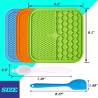 Tappetino per cani in Silicone personalizzato e all'ingrosso della fabbrica, amico e cane per mantenere <span class=keywords><strong>il</strong></span> cane comodo e divertente nel cucciolo del tempo del bagno - Product Image 6