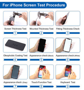 หน้าจอ OLED LCD สำหรับเปลี่ยน <span class=keywords><strong>iPhone</strong></span> 11 <span class=keywords><strong>12</strong></span> 13 14 15 <span class=keywords><strong>Pro</strong></span> Max ผ่านการทดสอบ 100% พร้อมระบบ True Tone สำหรับโทรศัพท์มือถือ - Product Image 4