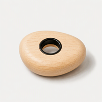 Couvercle de diffuseur d'aromathérapie en bois massif personnalisé, bouchon en bois pour bouteille d'huile parfumée personnalisée, accessoires écologiques pour la fragrance d'intérieur
