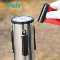 Poteau de guidage rétractable en acier inoxydable poli miroir multicolore pour hôtels, banques et expositions, avec sangle de sécurité pour la gestion des foules