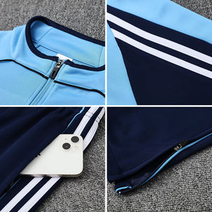 Chaqueta de manga larga para entrenamiento al aire libre de fábrica, chándal deportivo de alta calidad, chaqueta de fútbol para hombre, chándal de fútbol personalizado para hombre - Product Image 4