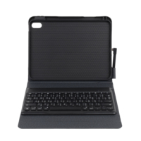 Clavier tactile rétroéclairé RGB sans fil avec connecteur intelligent Type-C pour iPad 10e génération/10,9 pouces, étanche, sans batterie, certifié ROHS