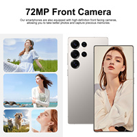 Teléfonos Inteligentes S25 Ultra Super Android Hechos en China, S25 Ultra 16GB+1TB 5G, Teléfono Móvil con Doble SIM, S25 Ultra