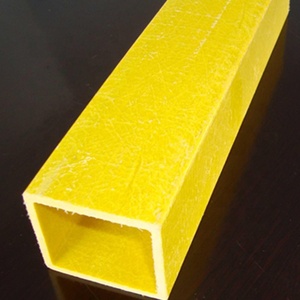 ท่อ FRP รูปสี่เหลี่ยมผืนผ้าคุณภาพสูงแบบพัลทรูชั่น คานรองรับ FRP - Product Image 5