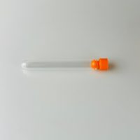 Tubo de Orina Desechable con Tapa Graduada y Colorida, para Pruebas de Sedimento Urinario en Hospitales, Fabricado con Materia Prima PP de Grado Médico Premium
