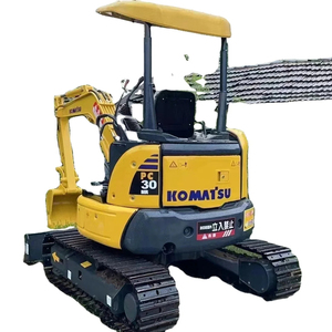 Excavatrices excavatrices KOMATSU PC30MR de 3 tonnes petites mini excavatrices originales japonaises à vendre - Product Image 1