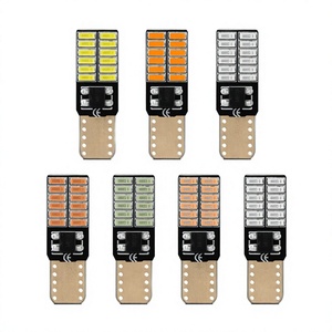 Ampoules LED T10 W5W pour voiture, éclairage intérieur Canbus 4014, 12V 24SMD, clignotant latéral - Product Image 3