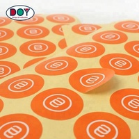 Autocollants personnalisés avec papier imprimé, pièces, étiquettes pour emballage de vêtements, vente en gros en chine