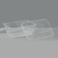 Deli Wegwerpvoedselcontainers PP Plastic Fastfood Verpakkingscontainers met Luchtdichte Deksels