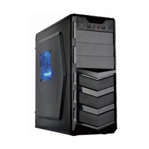 Oem Hoge Kwaliteit Atx Gaming Cpu Kast Verticale Micro Atx Computer Case Usb Audio Front Poorten Plastic Pc Office Desktop