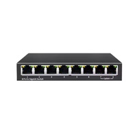 8-Port 10/100m saklar Ethernet cepat untuk jaringan kecil