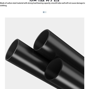 Portant à vêtements métallique sur pied à colonne unique, idéal pour la maison, la chambre et les magasins de vêtements - Product Image 2