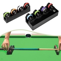 Vérificateur de droiture de queue de billard portable, équipement de tournage de queue de billard, outil d'inspection de queue de billard pour la réparation