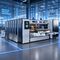 Neuer Typ Hochintelligente Vollautomatische Vakuum-Adsorptions-Druck- und Stanzmaschine für Kartons mit Schlitzfunktion