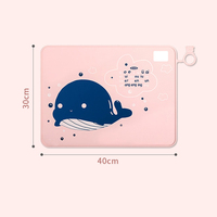 Napperons en silicone imprimés personnalisés pour déjeuner réutilisables antidérapants de qualité alimentaire pour enfants pour la table à manger