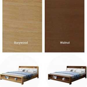 Muebles de Lujo <span class=keywords><strong>para</strong></span> Dormitorio Marco de Cama King Size y Twin de Madera Maciza <span class=keywords><strong>para</strong></span> Matrimonio y con Almacenamiento - Product Image 3