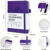 Guang Ao Passwort Notizbuch Alphabetische Register karten Hardcover Password Keeper Adresse Organizer Buch Taschen größe Bestes Telefonbuch