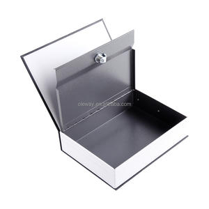 Caja fuerte para guardar <span class=keywords><strong>dinero</strong></span> con forma de <span class=keywords><strong>libro</strong></span> secreto Caja fuerte para libros de papel real con llave - Product Image 4