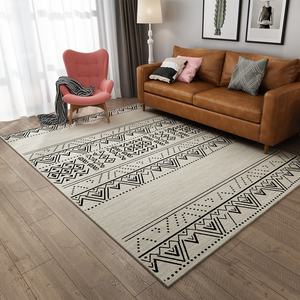 Alfombra Nórdica para Sala <span class=keywords><strong>de</strong></span> Estar, Moderna y Minimalista, Alfombra para Dormitorio, Sofá, Junto a la Cama, Estilo Marroquí, Cobertura Total, Hecha a Medida, Uso Doméstico, Geométrica - Product Image 1