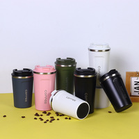 Vente en gros de tasses à café intelligentes personnalisées de 510 ml avec affichage de la température, couvercle anti-fuite, gobelet pour la rentrée scolaire