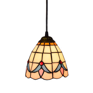 Rétro <span class=keywords><strong>Baroque</strong></span> pour <span class=keywords><strong>Salon</strong></span> suspension lampe Éclairage led suspension décorative Vitrail Abat-jour <span class=keywords><strong>Lustre</strong></span> Tiffany - Product Image 3