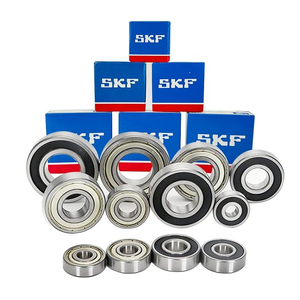 Roulements à billes à gorge profonde SKF <span class=keywords><strong>FAG</strong></span> NSK KOYO 6203 <span class=keywords><strong>6202</strong></span> 6201 6200 2RS simples et doubles avec cage en nylon et laiton, en acier chromé - Product Image 1