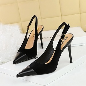 Grande taille 43, chaussures élégantes pour femmes, bout pointu, slingback, talons aiguilles pour femmes - Product Image 3