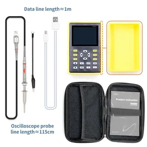 Mini <span class=keywords><strong>osciloscopio</strong></span> portátil pequeño de mano, FNIRSI-<span class=keywords><strong>5012H</strong></span>, 100MHz, ancho de banda, 500MS, muestreo, digital - Product Image 2