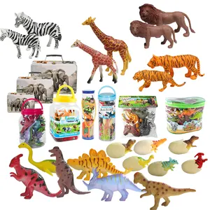 Accept packaging juguetes al por mayor 2023 many kinds animal model plastic dinosaur toy for kids