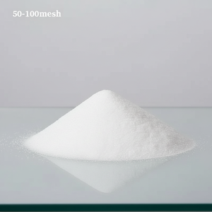 Sable de quartz de silice 50-100 mesh, poudre blanche réfractaire, SiO2 55,30%, oxyde de silice de qualité micro-fine -400 pour applications verrière - Product Image 1