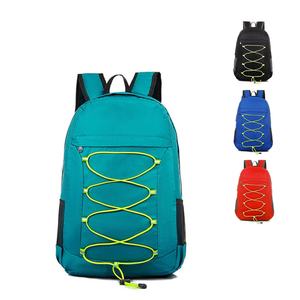 Mochila de camping plegable para exteriores, ligera, de alta calidad, duradera, a la moda, antirrobo, con diseño de letras, venta al por mayor de fábrica, personalizada - Product Image 1