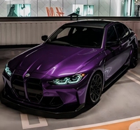 Film de protection de peinture PPF pour voiture, violet nuit, auto-réparant, anti-rayures, protection UV/IR, haute qualité, très vendu