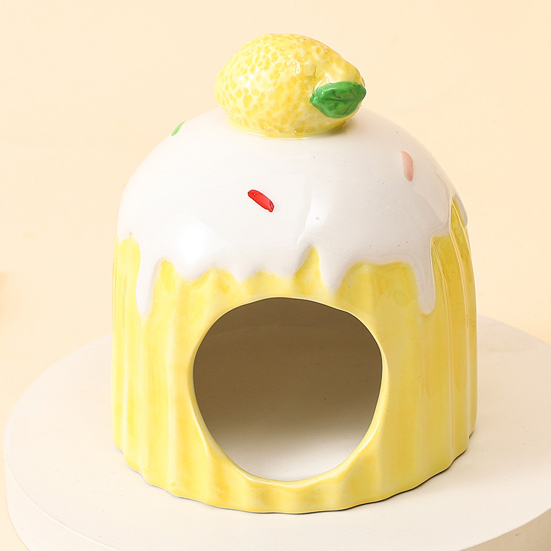 (Gâteau au sommet de neige) Jaune