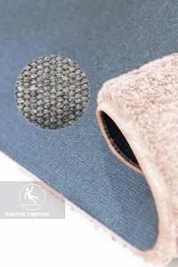 Alfombra de Baño de Felpa Rosa Polvo de Lujo, Lavable, 25 mm, Suave, con Base de Poliéster y Algodón Antideslizante, Venta al por Mayor en Turquía, Tamaño Personalizado, OEM, para Hotel - Product Image 3