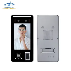 HFSecurity FR05 Android OS Face Fingerprint QR biometric attendance access control terminal with cloud software