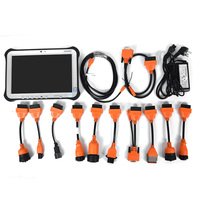 Herramientas de diagnóstico universales para maquinaria diésel, excavadoras y camiones de servicio pesado Xtruck Y009 HDD con tableta FZ-G1 PK HT-8A