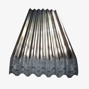 Lamiera di copertura in acciaio ondulato zincato 0.22mm Dx51d lamiera di copertura ondulata in zinco per cameron