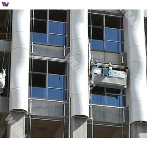 Thiết kế đơn giản Xây dựng kính mặt tiền Ba kính cách nhiệt tường Rèm cho văn phòng - Product Image 6