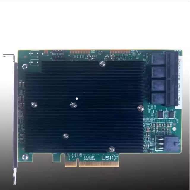 LSI SAS 9300-16II 12GB/S HBA BUS ADAPTER CARD IT Mode+not Contain4*SFF-8643 Without SATA Cable