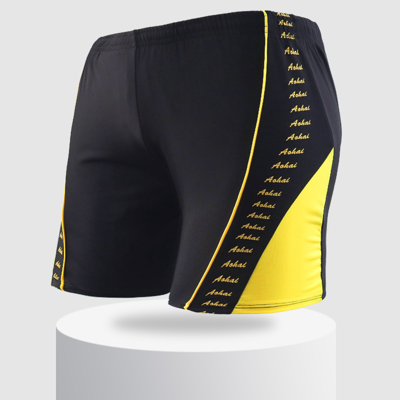 Black background with yellow