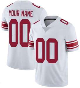 Лучшее качество, ваш номер, ваше имя, ваш логотип, большой размер, 6XL, сшитый нью-йоркский стиль, саржевый американский футбольный трикотаж - Product Image 3