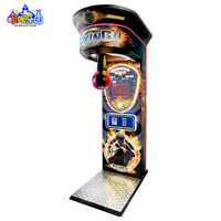 Machine de boxe à monnayeur commerciale avec motif Homme Musclé pour centre de divertissement