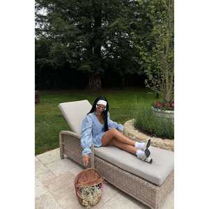 Элегантное винтажное мини-платье синего цвета в клетку «гингем» с пышными рукавами и оборками, размеры XS-XL, для дневных мероприятий, вечеринок, выпускных, весеннего сезона, с возможностью индивидуального пошива подкладки. - Product Image 2