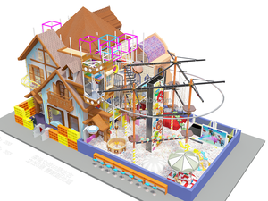 Parque Infantil Interior Multifuncional, Ecológico, Duradero y de Alta Gama para Niños y Bebés, Crea un Paraíso de Juego Único - Product Image 3