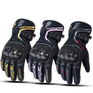 <span class=keywords><strong>Gants</strong></span> de moto d'hiver imperméables en fibre de carbone coque de protection <span class=keywords><strong>gants</strong></span> de course de motocross pour les sports de plein air-pêche cycliste - Product Image 1